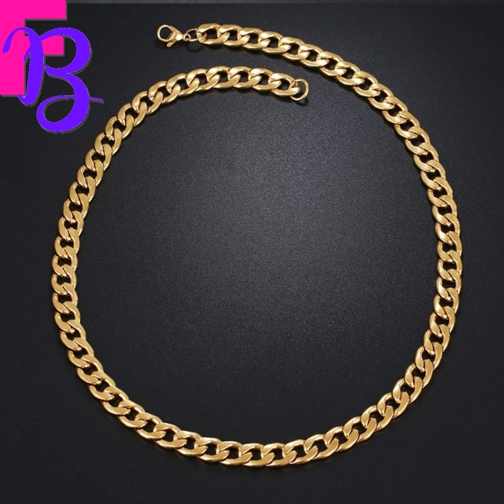 24" 14k 9mm Cuban Link Chain - Picture 2 of 8